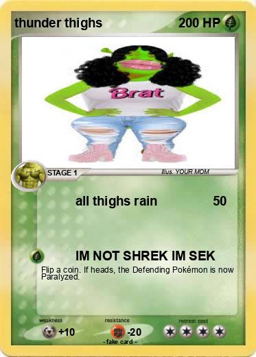 Pokemon thunder thighs
