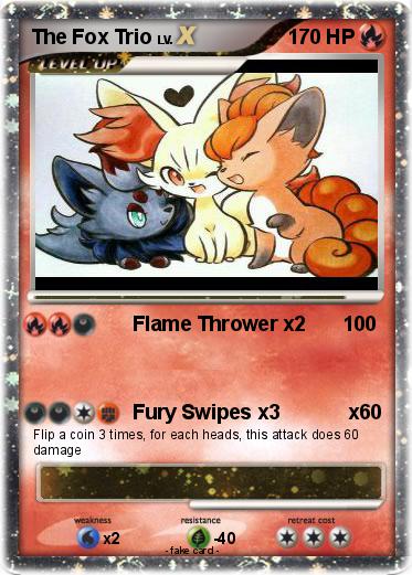 Pokemon The Fox Trio