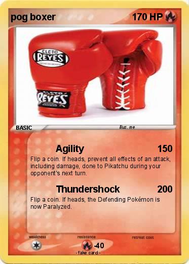 Pokemon pog boxer
