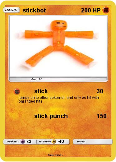 Pokemon stickbot