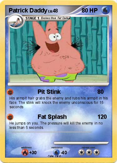 Pokemon Patrick Daddy
