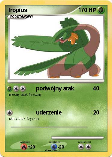 Pokemon tropius