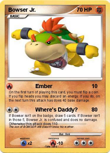 Pokemon Bowser Jr.
