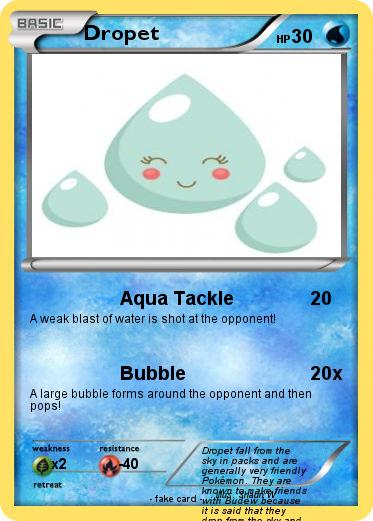 Pokemon Dropet