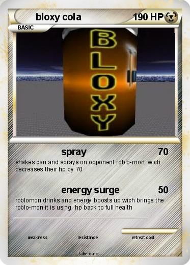 Pokemon bloxy cola