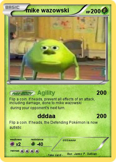 Pokemon mike wazowski