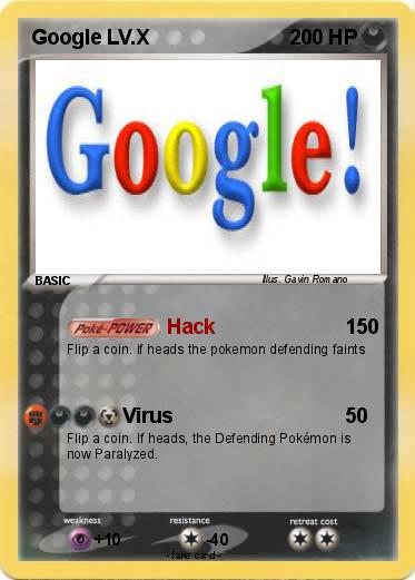 Pokemon Google LV.X