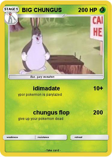 Pokemon BIG CHUNGUS