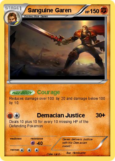 Pokemon Sanguine Garen