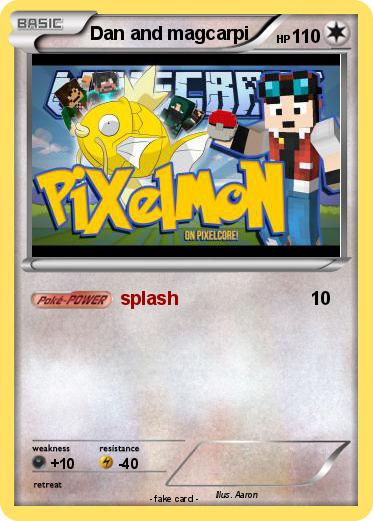 Pokemon Dan and magcarpi