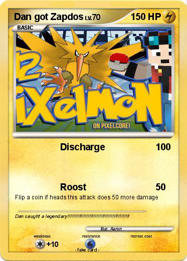 Pokemon Dan got Zapdos