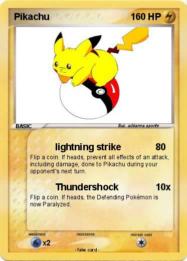 Pokemon Pikachu