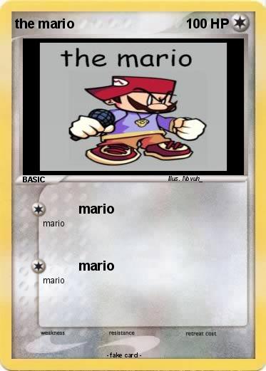 Pokemon the mario