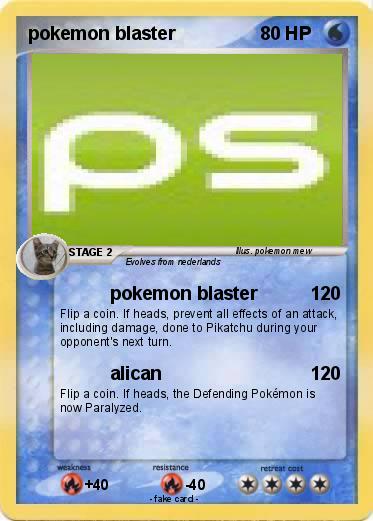 Pokemon pokemon blaster