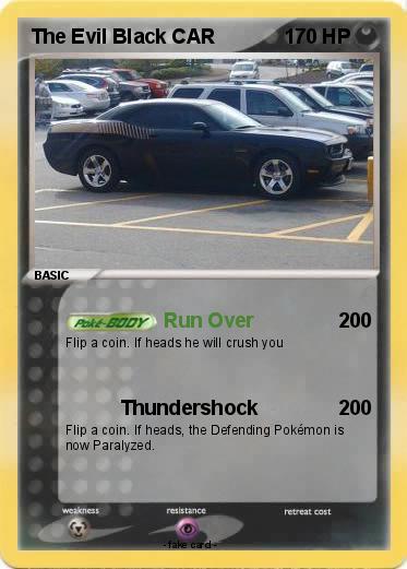 Pokemon The Evil Black CAR