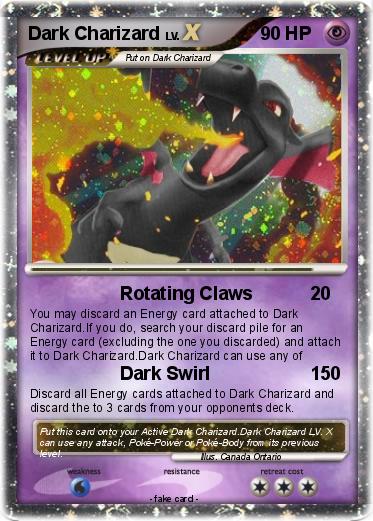 Pokemon Dark Charizard