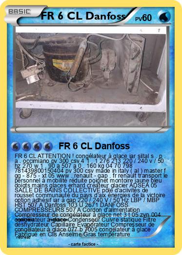 Pokemon FR 6 CL Danfoss