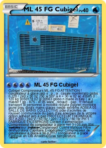 Pokemon ML 45 FG Cubigel
