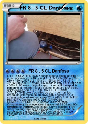Pokemon FR 8 . 5 CL Danfoss