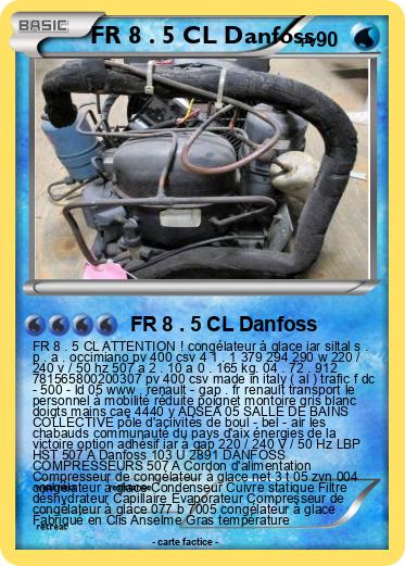 Pokemon FR 8 . 5 CL Danfoss