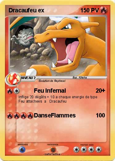 Pokemon Dracaufeu ex