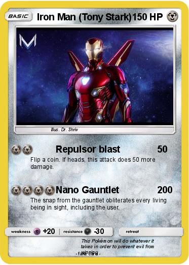 Pokemon Iron Man (Tony Stark)