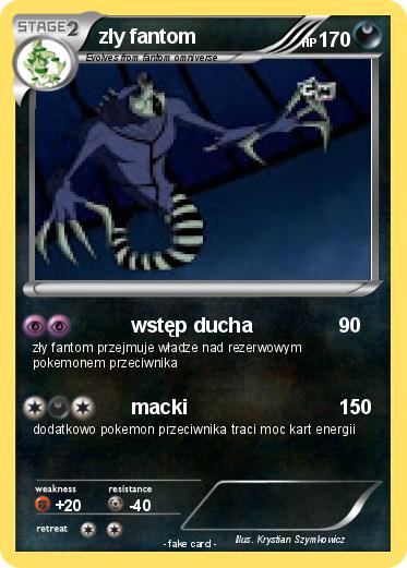 Pokemon zły fantom
