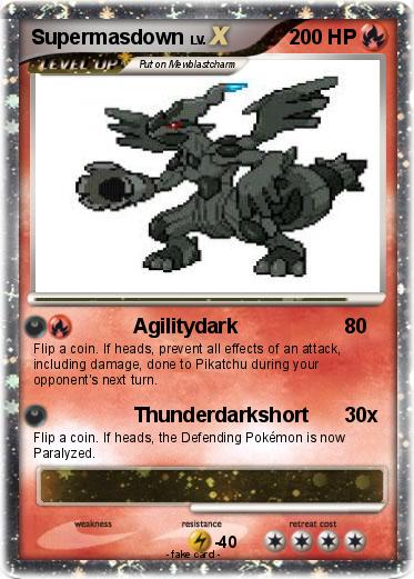 Pokemon Supermasdown