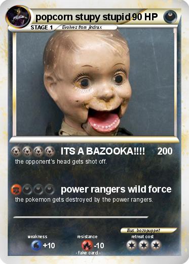 Pokemon popcorn stupy stupid