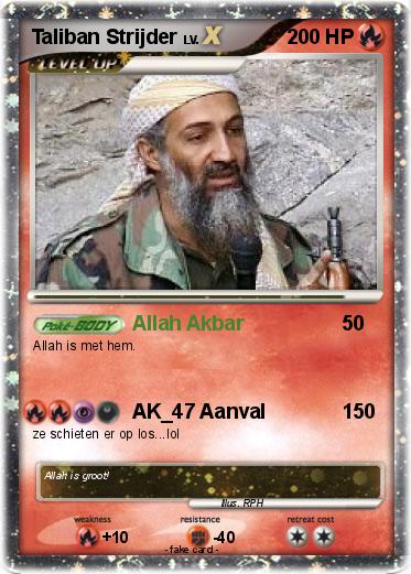 Pokemon Taliban Strijder