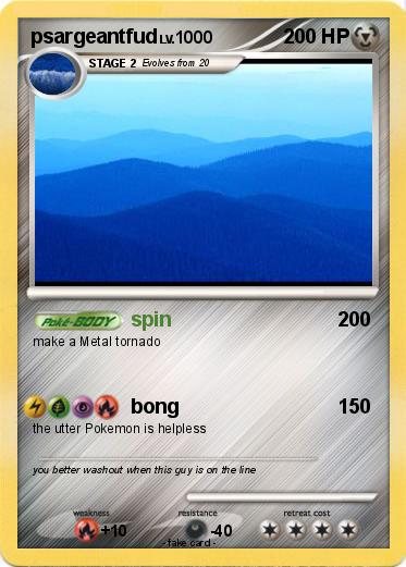Pokemon psargeantfud