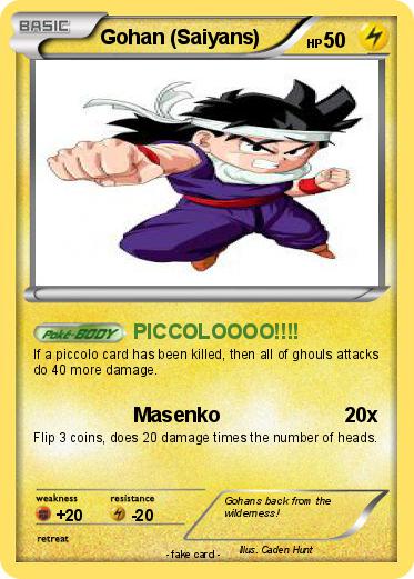 Pokemon Gohan (Saiyans)