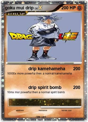 Pokemon goku mui drip