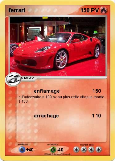 Pokemon ferrari