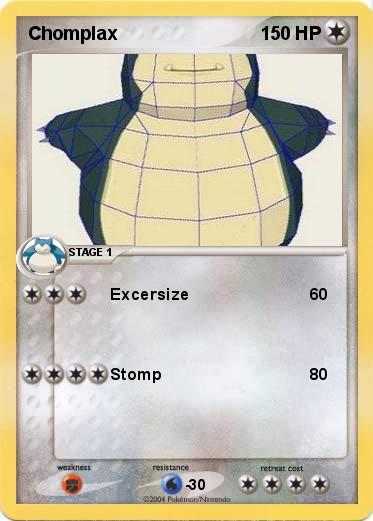 Pokemon Chomplax