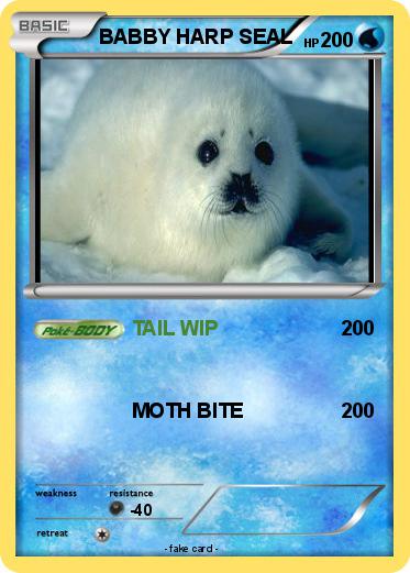 Pokemon BABBY HARP SEAL