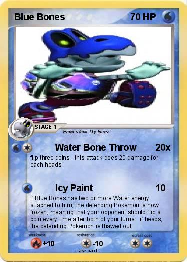 Pokemon Blue Bones