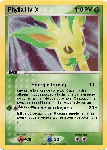 Pokemon Phyllali lv  X