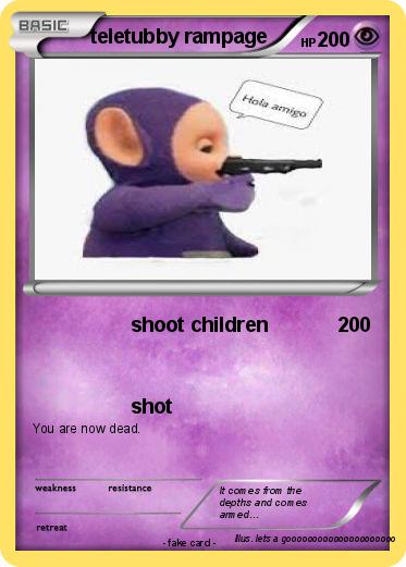Pokemon teletubby rampage