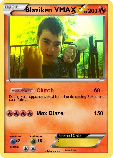Pokemon Blaziken VMAX