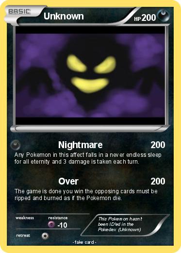 Pokemon Unknown
