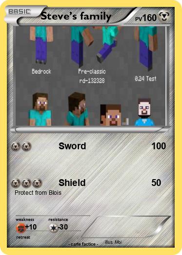 Pokemon Steve’s family