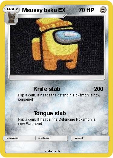 Pokemon Msussy baka EX