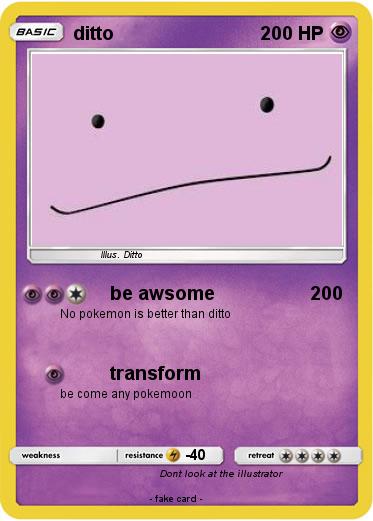 Pokemon ditto