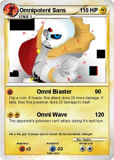 Pokemon Omnipotent Sans