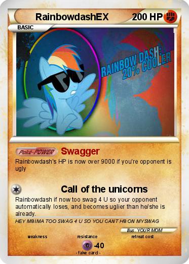 Pokemon RainbowdashEX