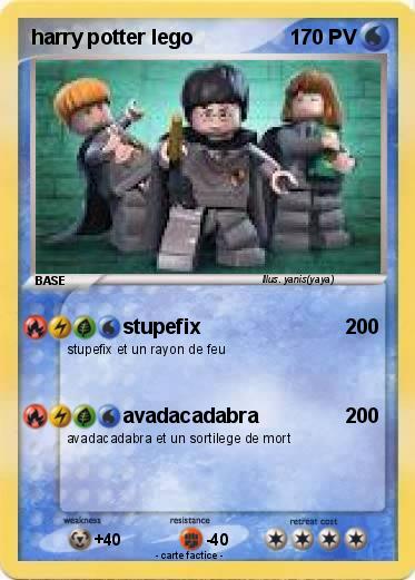 Pokemon harry potter lego