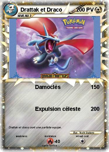 Pokemon Drattak et Draco