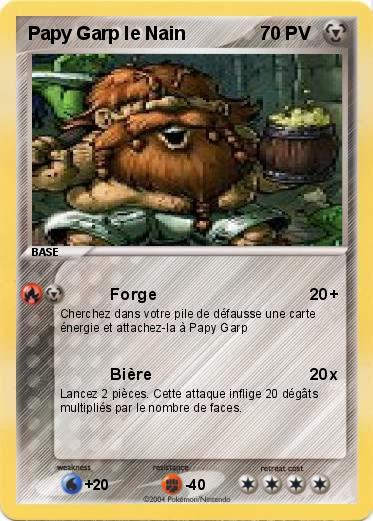 Pokemon Papy Garp le Nain