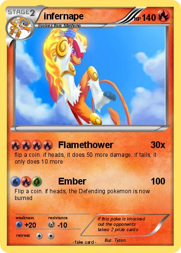 Pokemon infernape